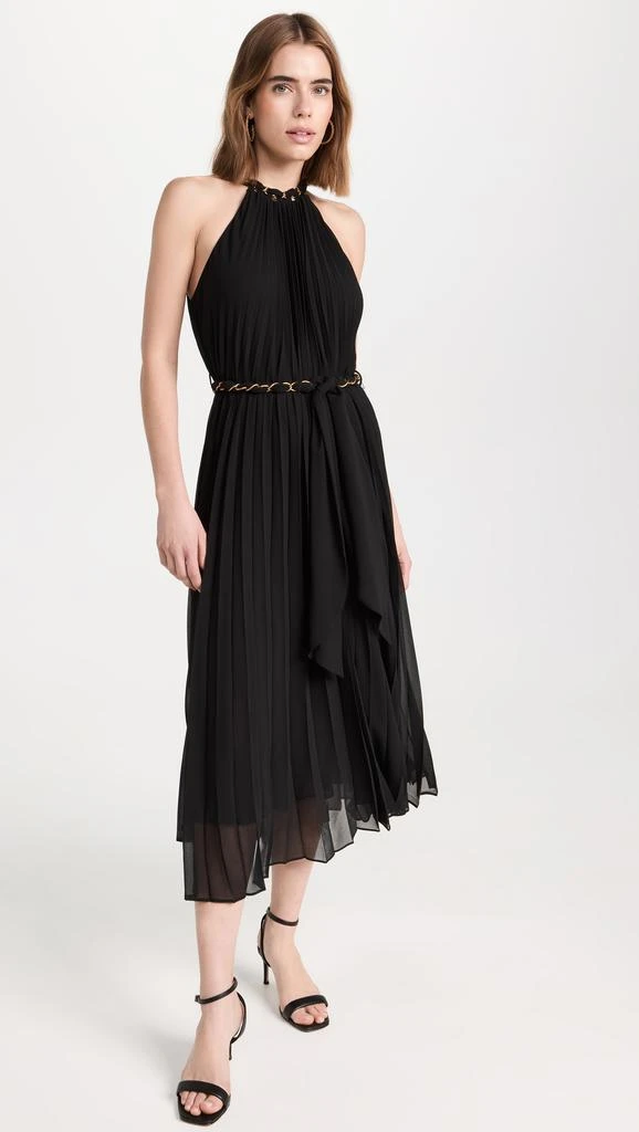 商品Zimmermann|Zimmermann Sunray 褶皱中长连衣裙,价格¥5632,第5张图片详细描述