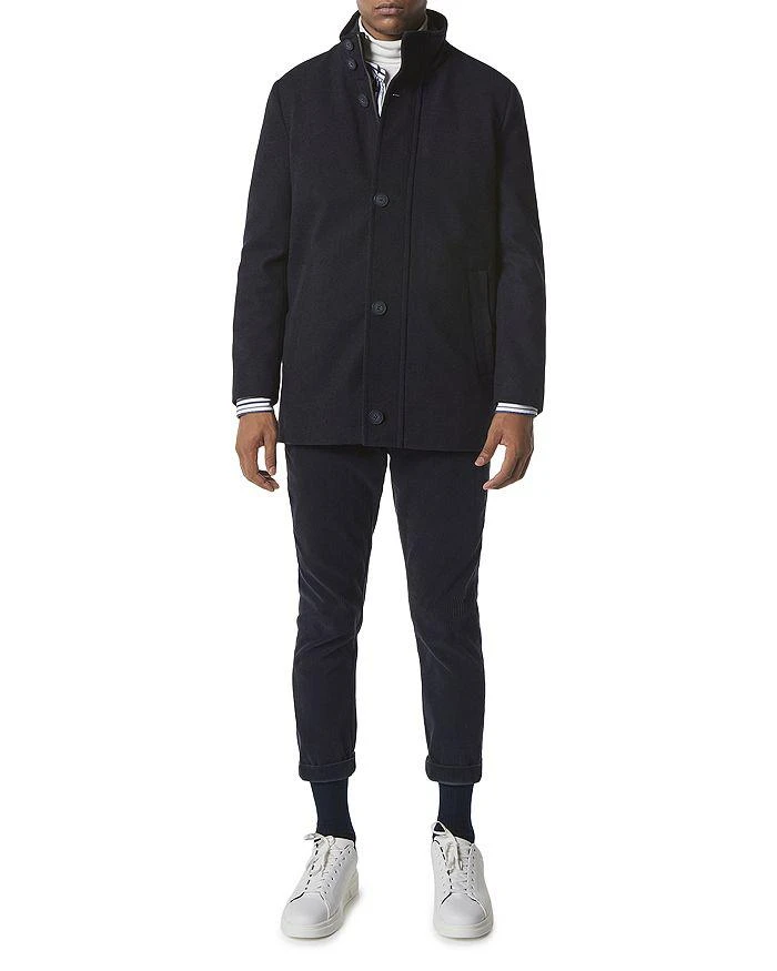 商品Andrew Marc|Dorsey Melton Car Coat,价格¥2216,第4张图片详细描述