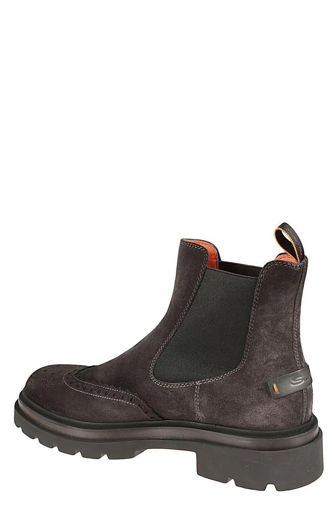 商品Santoni|Santoni Round Toe Slip-On Ankle Boots,价格¥3281,第3张图片详细描述