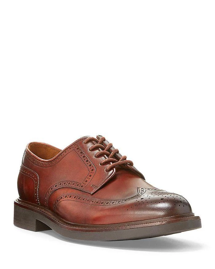 商品Ralph Lauren|Men's Lace Up Wingtip Dress Shoes,价格¥663,第1张图片详细描述