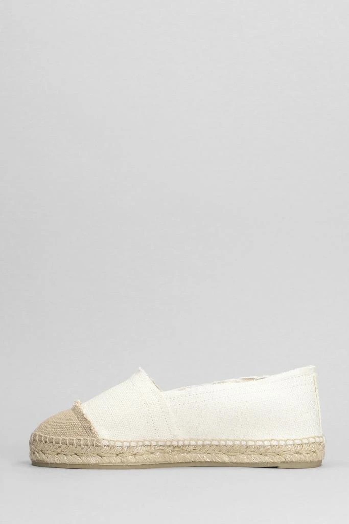 商品CASTAÑER|Kampala-032 Espadrilles In White Canvas,价格¥1052,第3张图片详细描述