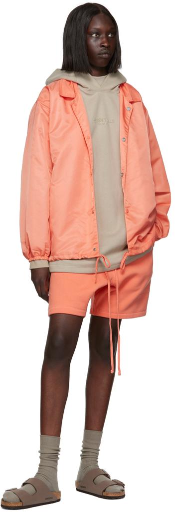 Essentials粉色尼龙夹克商品第4张图片规格展示