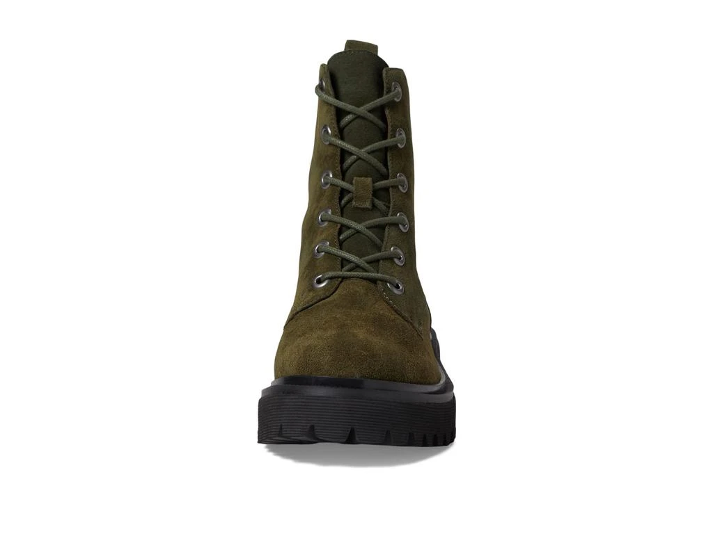 商品Madewell|The Rayna Lace-Up Lugsole Boot in Suede,价格¥1374,第2张图片详细描述