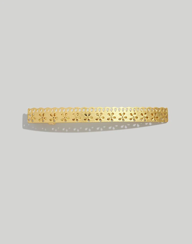 商品Madewell|Cutout Floral Barrette,价格¥103,第1张图片