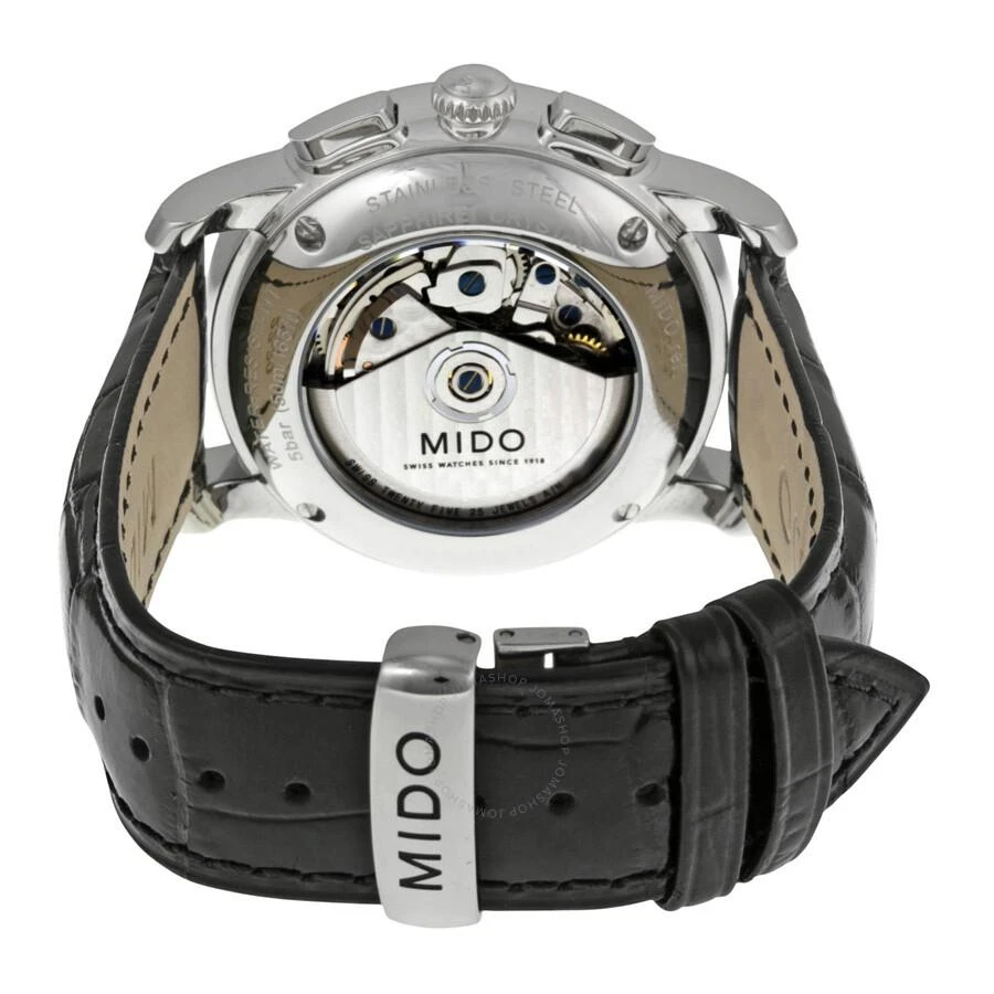 商品MIDO|Baroncelli Chronograph Automatic Silver Dial Men's Watch M86074174,价格¥4584,第3张图片详细描述