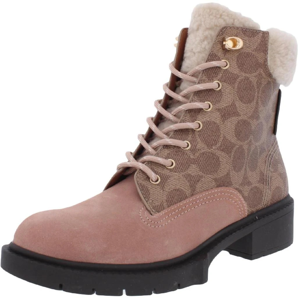 商品Coach|Coach Womens Lorimer Cold Weather Ankle Booties,价格¥1109,第1张图片