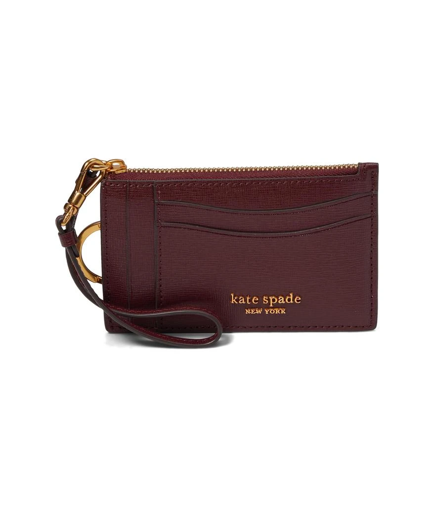 商品Kate Spade|Morgan Saffiano Leather Coin Card Case Wristlet,价格¥697,第1张图片