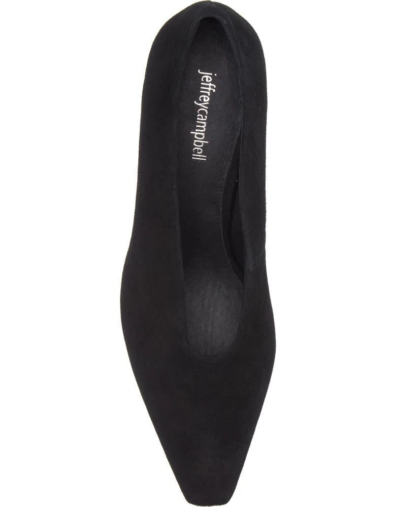 商品Jeffrey Campbell|Hints-2 Suede Square Toe Pump (Women),价格¥525,第5张图片详细描述