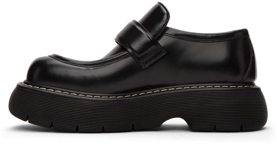 商品Bottega Veneta|Black Swell Loafers,价格¥8796,第5张图片详细描述