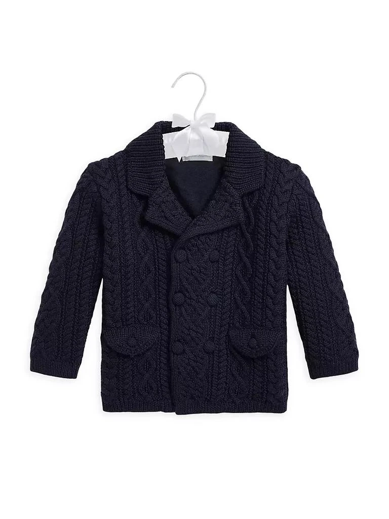 商品Ralph Lauren|Baby Boy's Wool Knit Blazer,价格¥1068,第1张图片