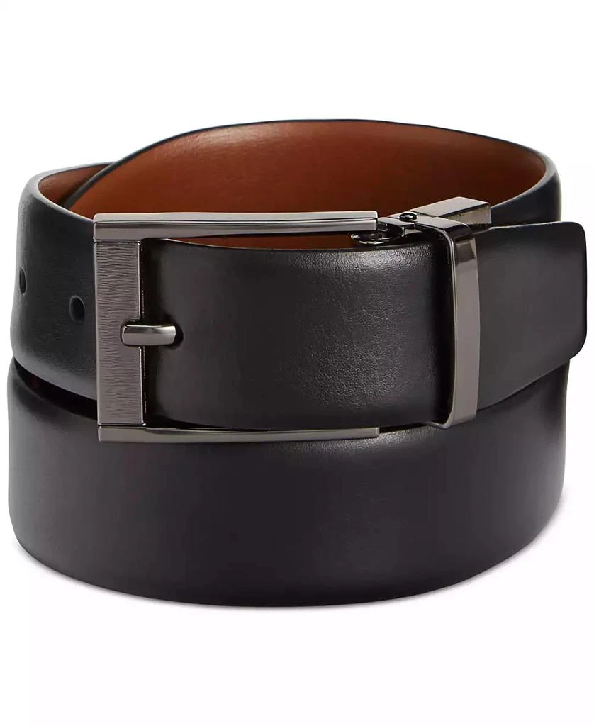 商品Perry Ellis|Men's Reversible Feather Edge Belt,价格¥180,第1张图片