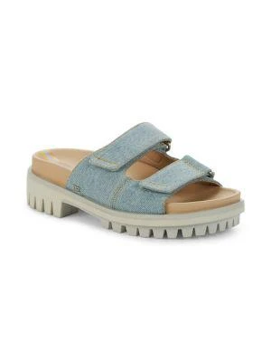 商品Sam Edelman|Eliana Denim Slides,价格¥108,第2张图片详细描述