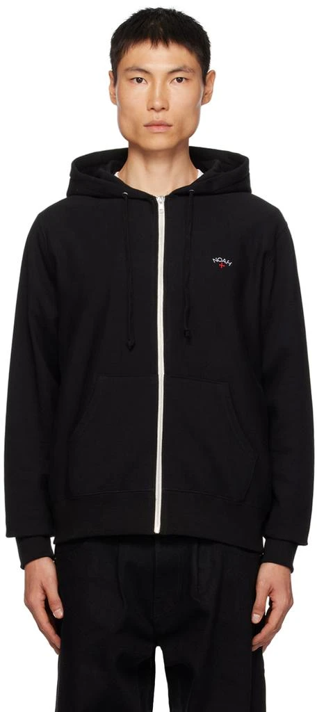 商品Noah|Black Zip Hoodie,价格¥635,第1张图片