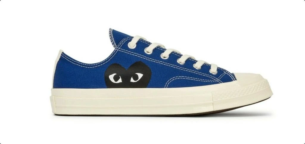 商品Comme des Garcons|COMME DES GARCONS PLAY X CONVERSE CHUCK TAYLOR LOW TOP SNEAKERS,价格¥1134,第1张图片