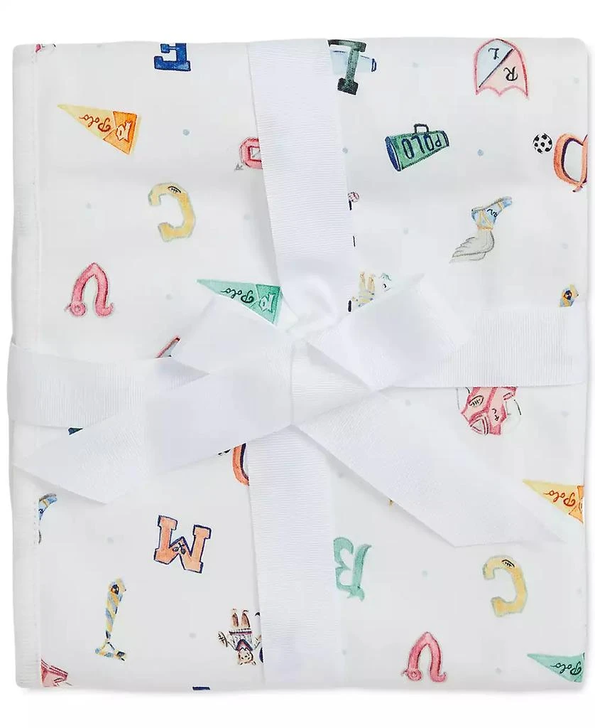 商品Ralph Lauren|x Riley Sheehey Cotton Baby Blanket,价格¥412,第2张图片详细描述