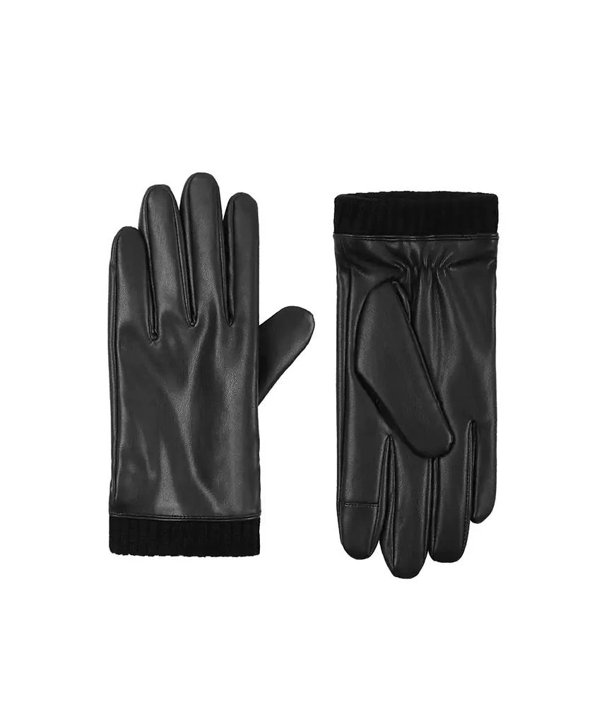 商品Calvin Klein|Men's Knit Cuff Gloves,价格¥417,第1张图片