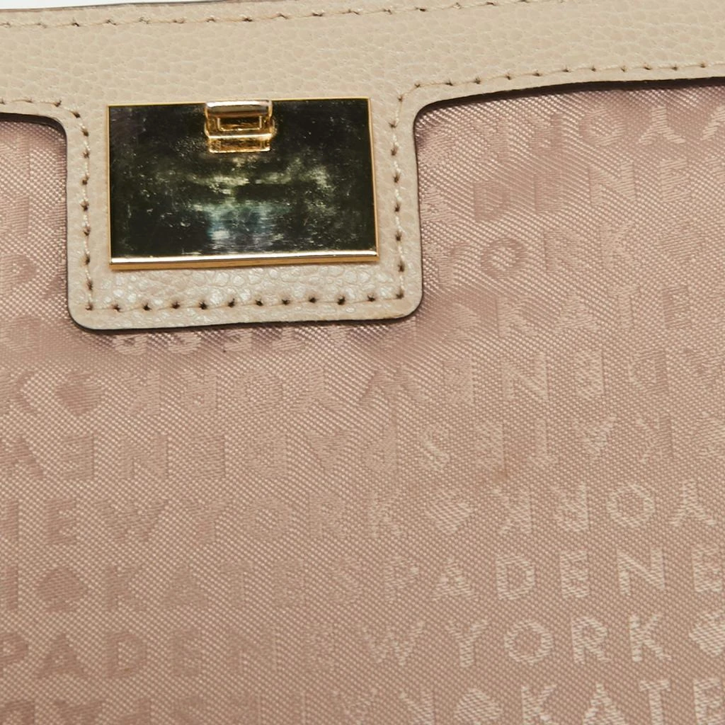 Kate Spade Beige/White Leather Flap Top Handle Bag 商品