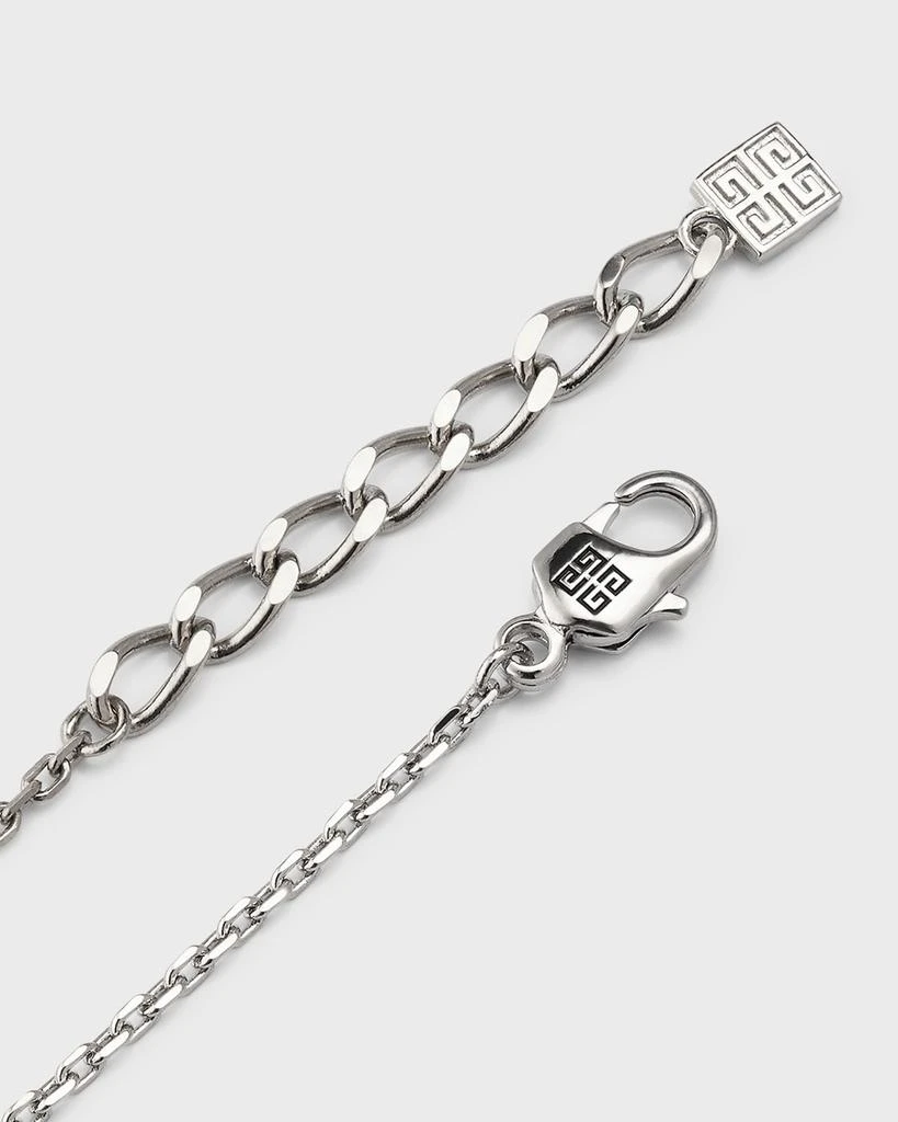 商品Givenchy|4G Silvery Crystal Necklace,价格¥3760,第4张图片详细描述