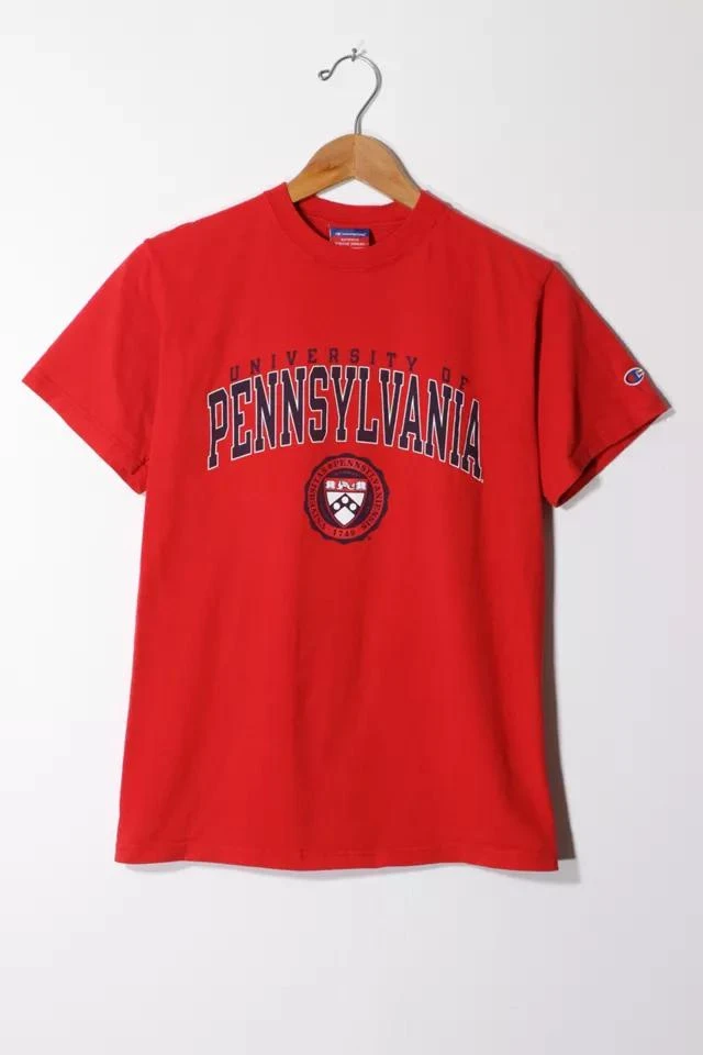 商品CHAMPION|Vintage Champion University of Pennsylvania T-shirt,价格¥749,第1张图片