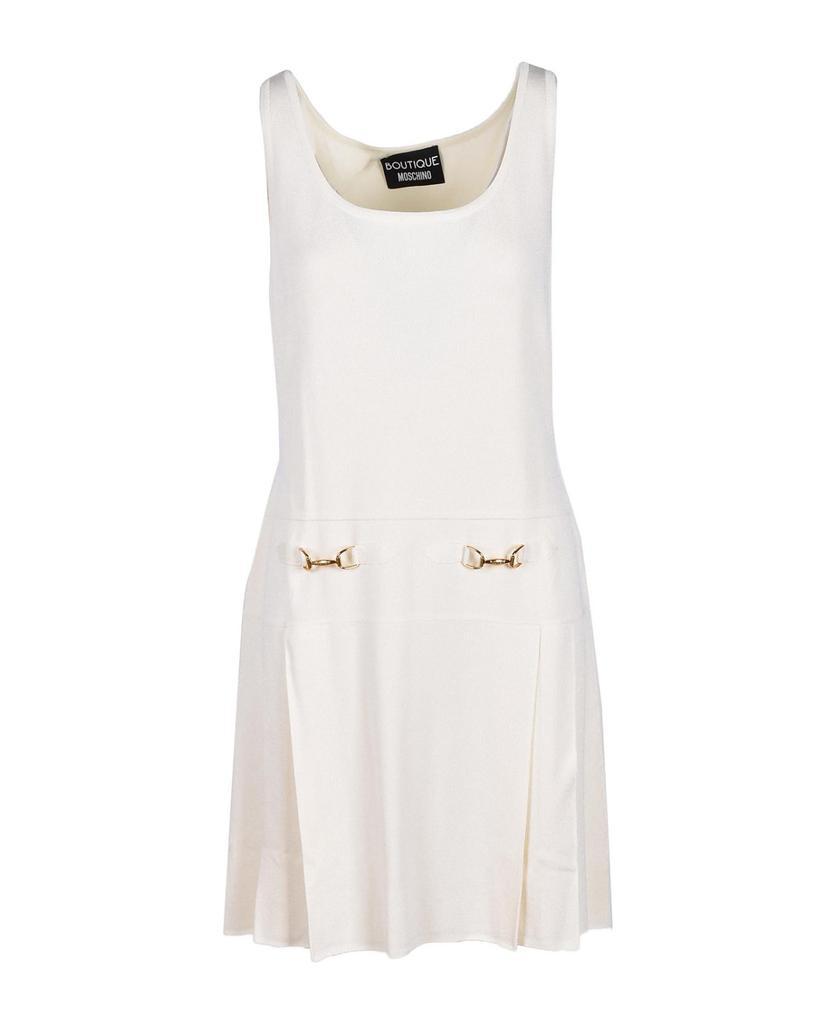 商品Moschino|Women's White Dress,价格¥5746,第1张图片