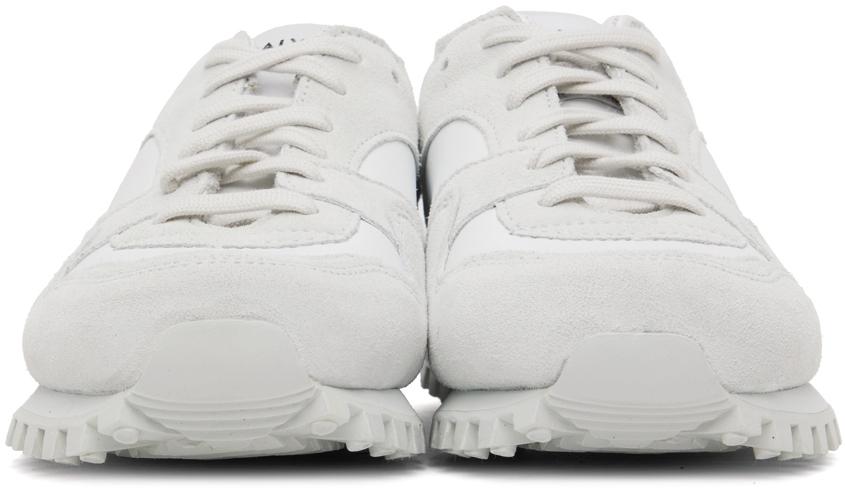 White Marathon Trail Low Nappa Sneakers商品第2张图片规格展示