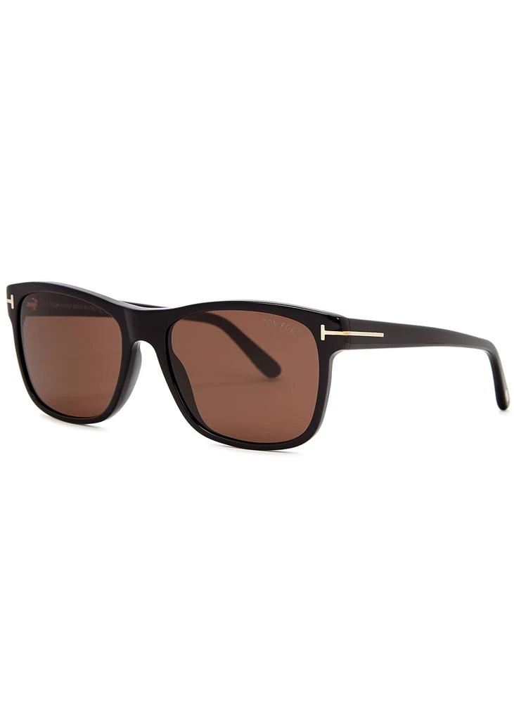 商品Tom Ford|Black square-frame sunglasses,价格¥2412,第1张图片