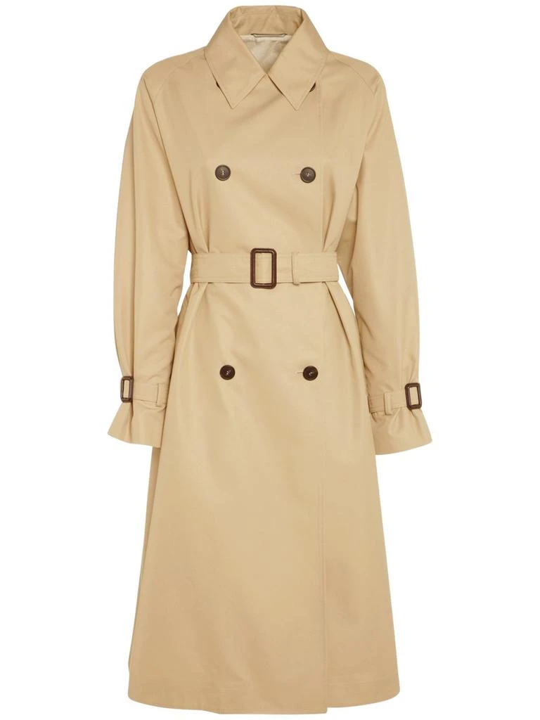 商品Weekend Max Mara|Canasta Cotton Blend Trench Coat,价格¥3136,第1张图片