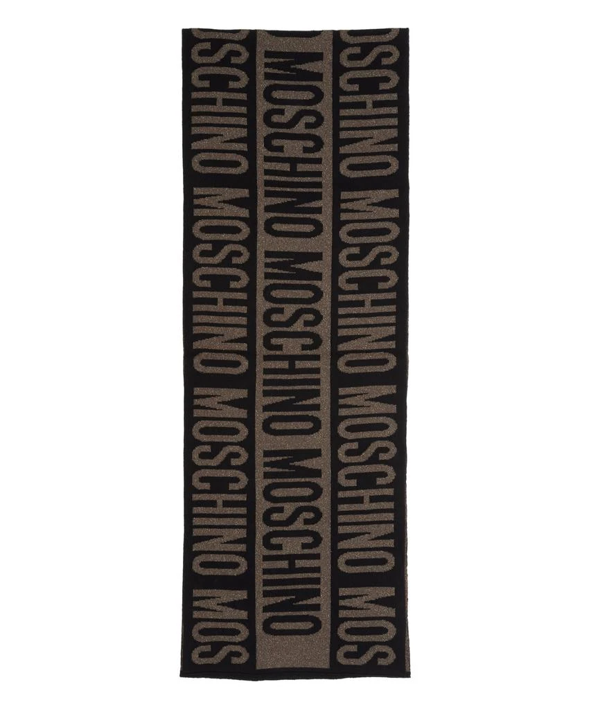 商品Moschino|Moschino Wool Wool Scarf,价格¥948,第3张图片详细描述