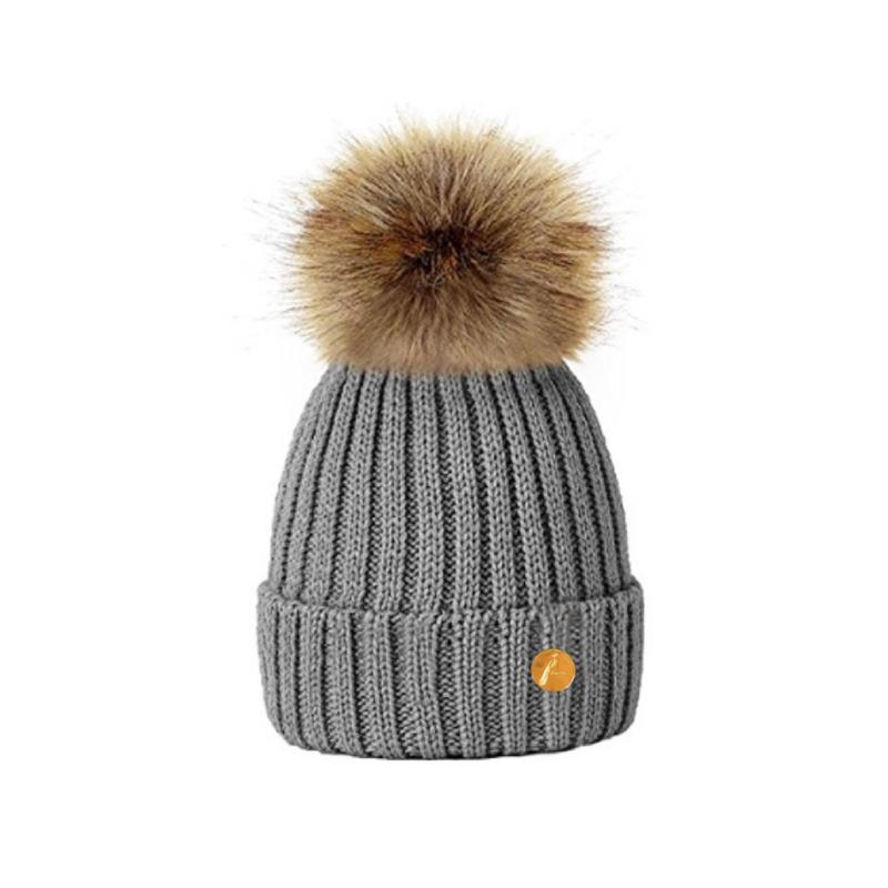 商品Hortons England|Hortons England  毛球帽 灰色 Hortons England Meribel PomPom Hat - Grey,价格¥224,第1张图片