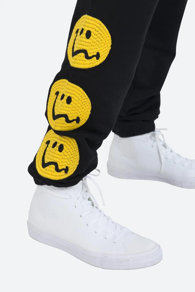 Crooked Smile Sweatpants - Black 商品