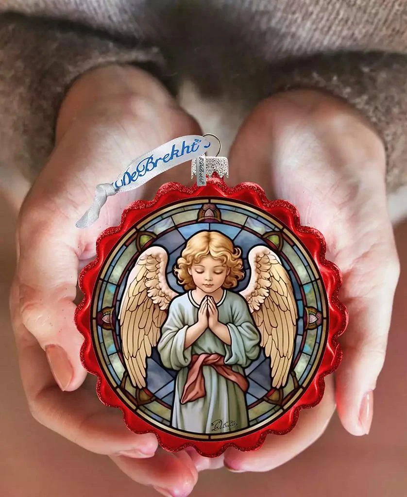 商品Designocracy|Little Angel Wreath Holiday Mercury Glass Ornaments G. DeBrekht,价格¥720,第5张图片详细描述