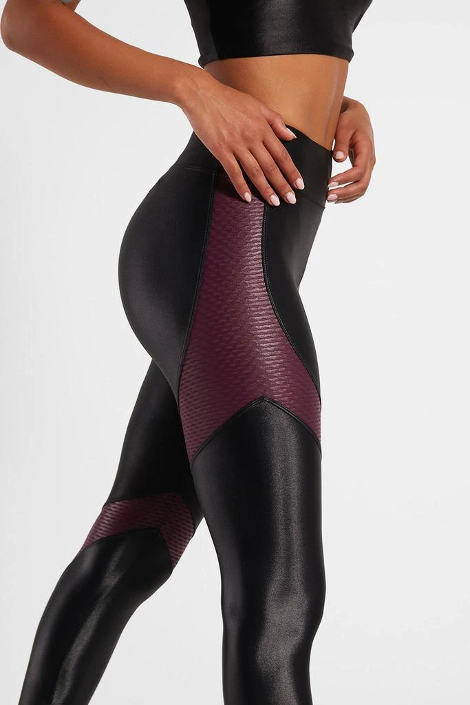 商品Koral|Venus Infinity High Waisted Legging - Eggplant,价格¥658,第3张图片详细描述