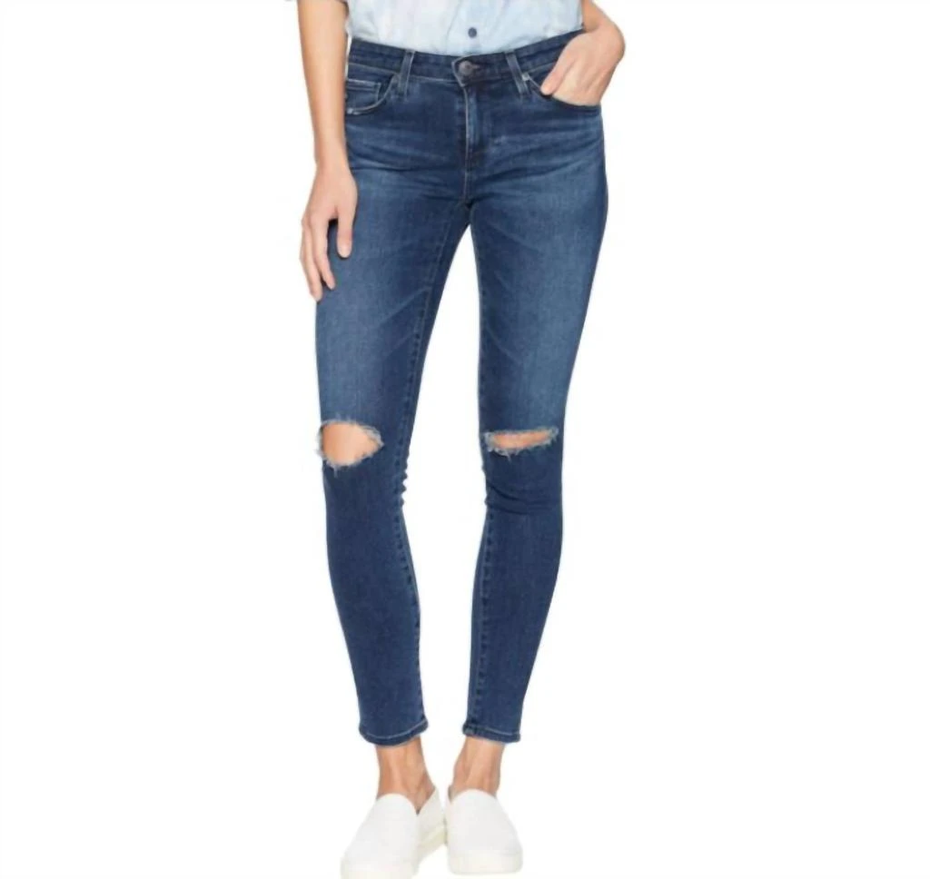 商品AG Jeans|The Legging - Ankle Jean in Denim,价格¥1146,第1张图片