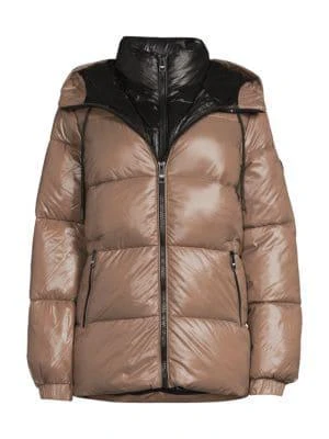 商品Michael Kors|Recycled Polyester Puffer Coat,价格¥449,第3张图片详细描述