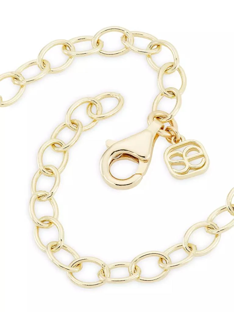 商品Sydney Evan|Small Open Icon 14K Gold & Diamond Charm Necklace,价格¥38078,第3张图片详细描述