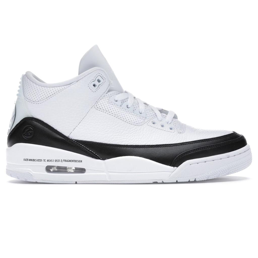 Air Jordan 3 x Fragment White Retro Sneaker商品第1张图片规格展示