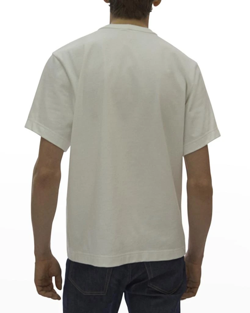 商品Helmut Lang|Men's Metallic Box Logo T-Shirt,价格¥652,第4张图片详细描述