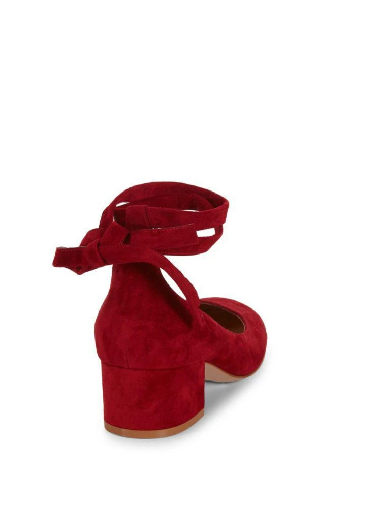 商品Gianvito Rossi|Suede Ankle-Strap Pumps,价格¥2759,第2张图片详细描述