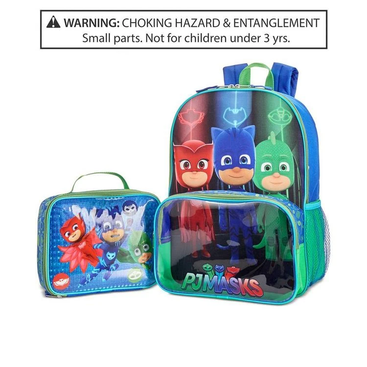 商品PJ Masks|Backpack & Lunch Bag, Little Boys (2-7) & Big Boys (8-20),价格¥271,第1张图片