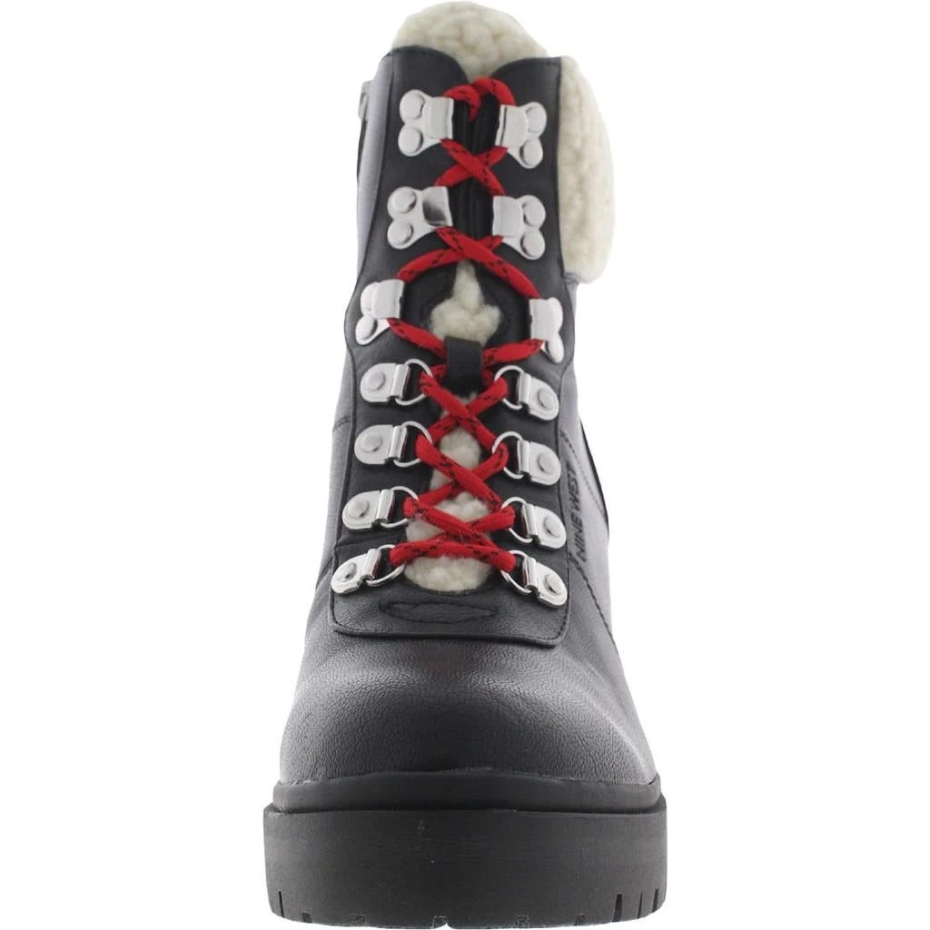 商品Nine West|Nine West Womens Quimbie3 Faux Leather Casual Ankle Boots,价格¥182,第3张图片详细描述