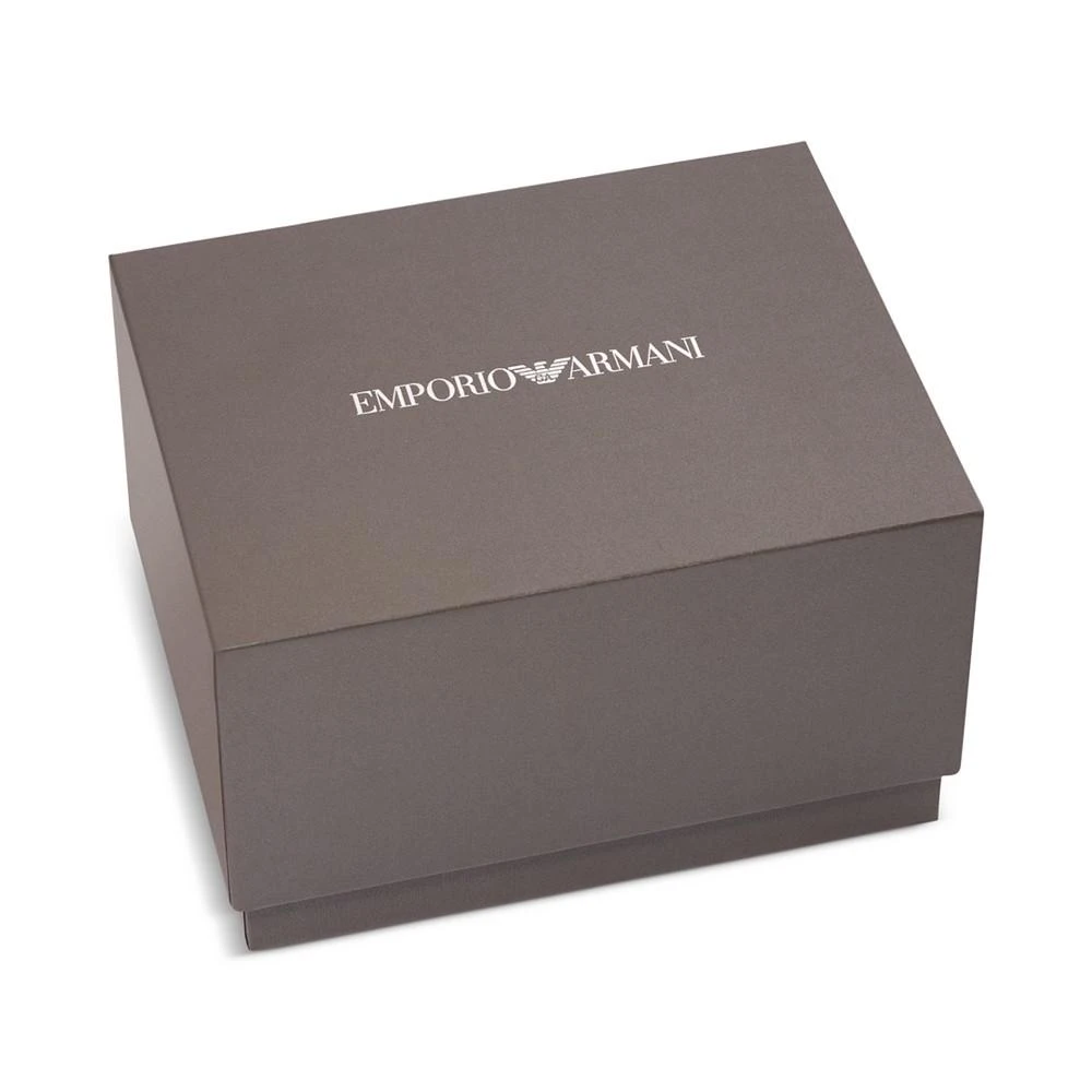 商品Emporio Armani|Men's Chronograph Multicolor Strap Watch Set 44mm,价格¥2207,第5张图片详细描述