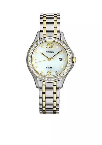 商品Seiko|Womens Solar Silver Watch,价格¥1694,第1张图片