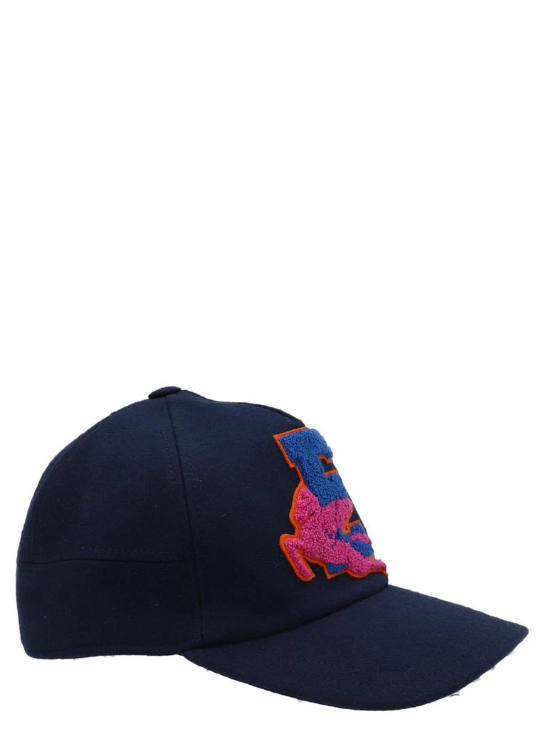 商品ETRO|Etro Logo Patch Curved-Peak Baseball Cap,价格¥1207,第3张图片详细描述