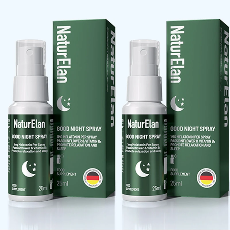 德国进口 NaturElan呐兔 褪黑素晚安睡眠口服喷雾 25ml （保税仓发货） 商品