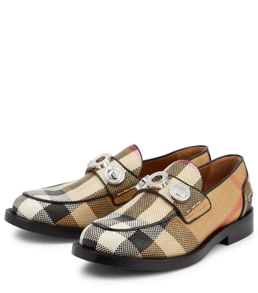 商品Burberry|格纹乐福鞋,价格¥6856,第5张图片详细描述