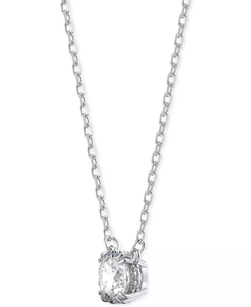 商品Swarovski|Silver-Tone 2-Pc. Set Crystal Earrings and Necklace, 14-7/8" + 2" extender,价格¥1408,第5张图片详细描述