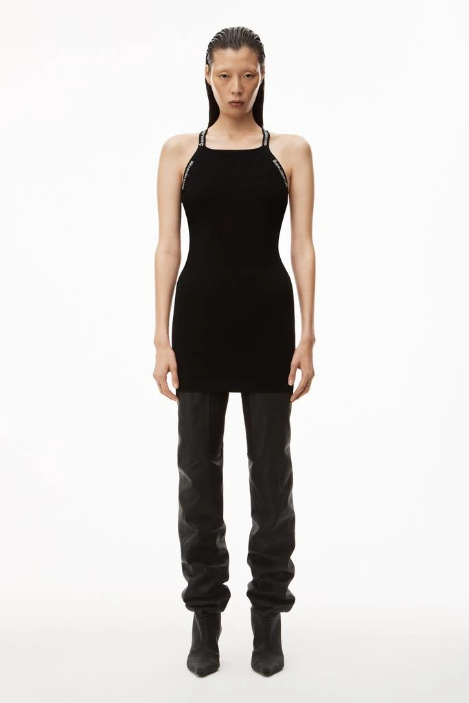 商品Alexander Wang|JACQUARD LOGO DRESS IN STRETCH KNIT,价格¥3357,第2张图片详细描述