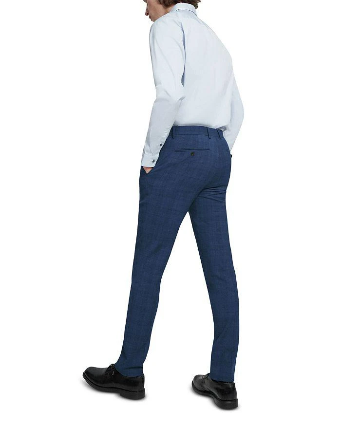 Theory Mayer Tonal Plaid Slim Fit Suit Pants 3