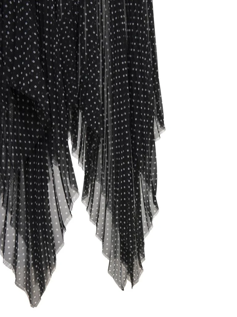 商品PRABAL GURUNG|Polka Dots Asymmetric Georgette Skirt,价格¥10664,第5张图片详细描述
