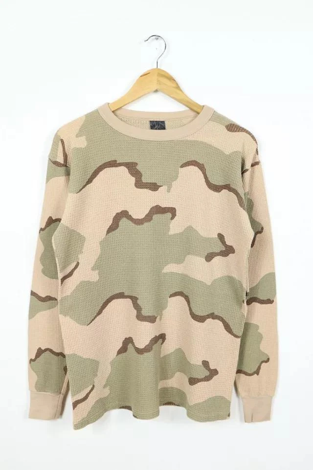 商品Urban Outfitters|Vintage Long Sleeve Camo Tee 013,价格¥483,第1张图片